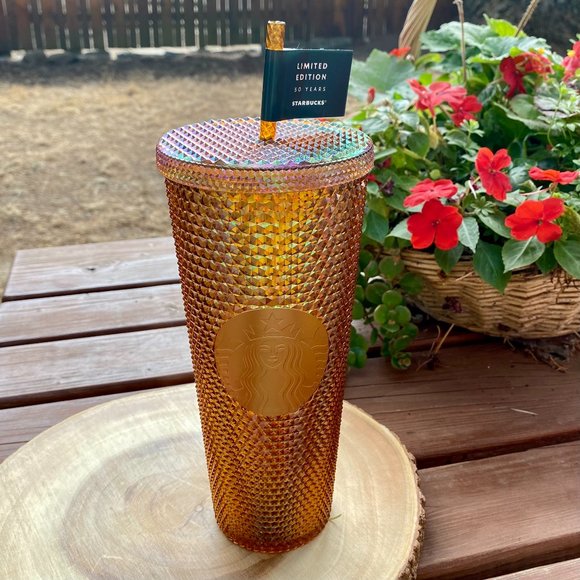 Starbucks Other - NWT Starbucks Studded 50 Years Venti 24 oz Tumbler